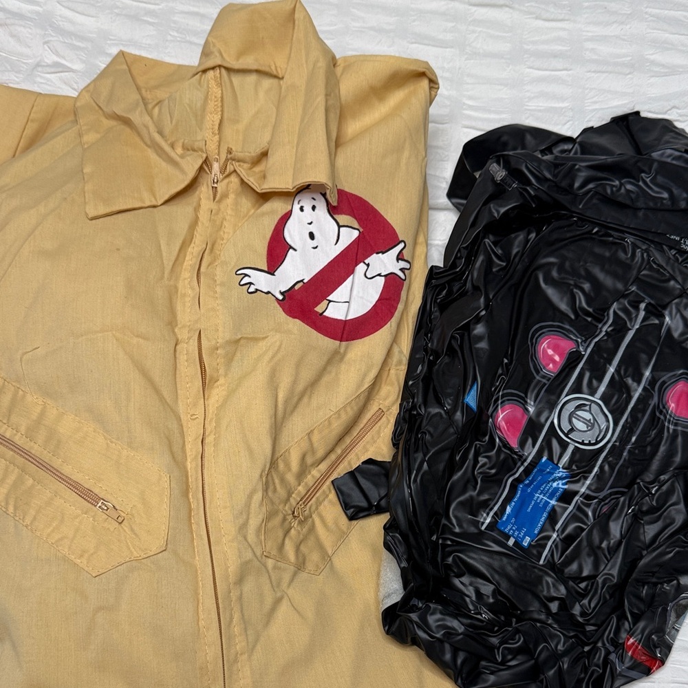 Ghostbusters Costume with Inflatable Backpack
